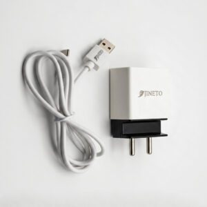 JINETO 18W Dual USB Mobile Charger with Cable (JC-005)