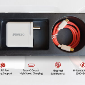 JINETO 65W PD Type-C Fast Charger – Super Fast