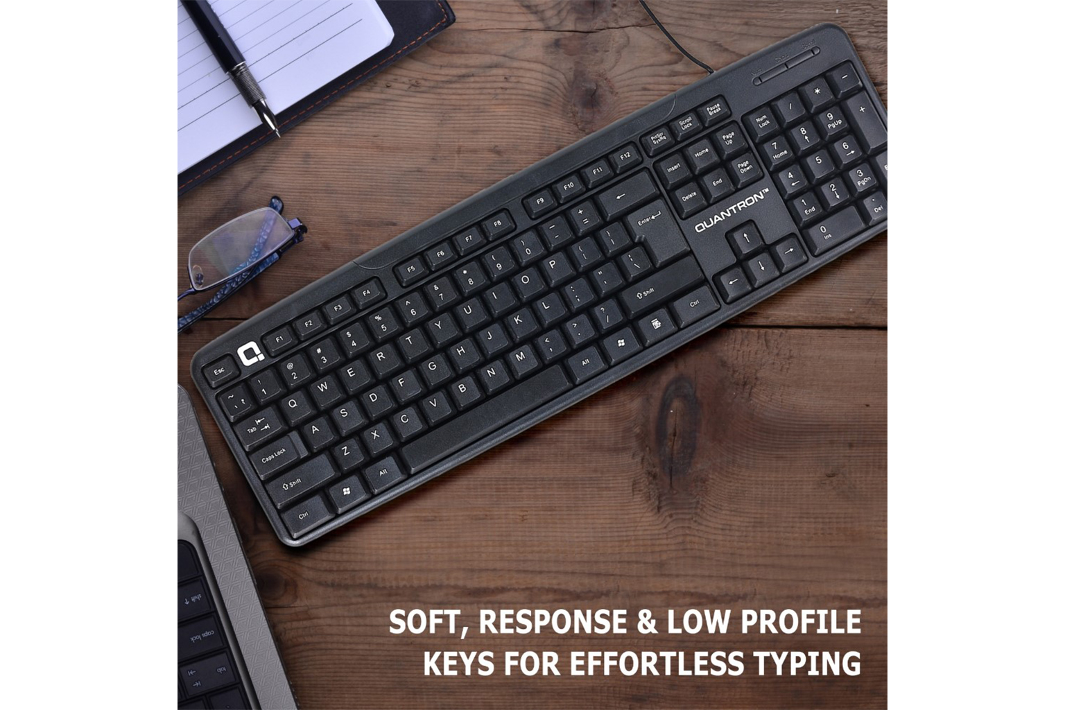Quantron QKB-11 – Wired USB Keyboard