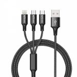 Portronics Konnect A Trio – 3-in-1 Fast Charging Cable