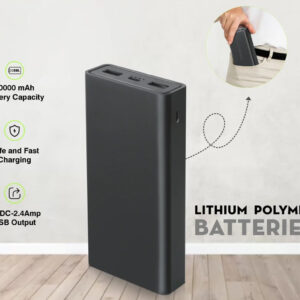ERD 20000mAh Power Bank – Fast Charging Dual Output Portable Charger (PB-20KE)