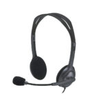 Logitech H111 Wired On Ear Headphones With Mic