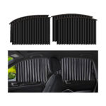 Magnetic Car Window Sunshade Curtain – Foldable Privacy Sun Shade Set