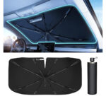 Car Sun Shade Umbrella – Foldable Windshield Sun Protector