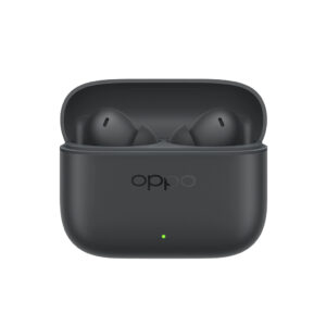 OPPO Enco Buds3 Pro,12.4mm Driver,54hrs Playback,Deep Bass,Dual-Device Pairing,IP55 Bluetooth ear butts  (Graphite Grey, True Wireless)